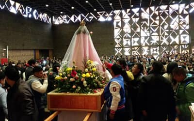 Celebrando 15 años a la Virgen Nuestra Señora del Quinche en Ventilla