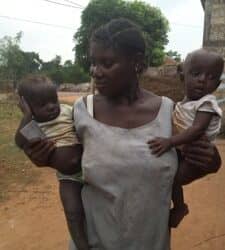 Bruno y Bruna, con ECCA en Guinea Bissau