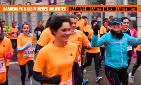 El 6 de marzo se celebrará la IV Carrera solidaria por las Mujeres Valientes en Vitoria-Gasteiz