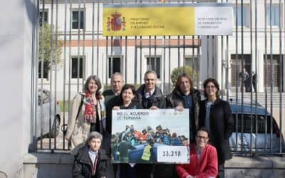 33.218 firmas recogidas para pedir protección y acogida para los refugiados