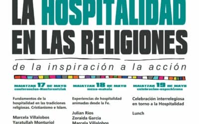 La hospitalidad en las religiones. Próximas jornadas en Bilbao
