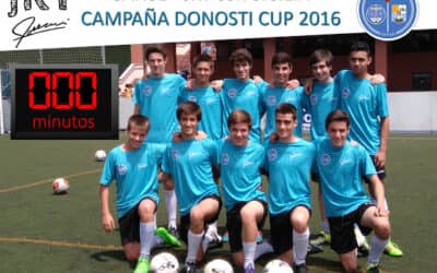 El equipo solidaro Josemi Kirol Taldea en el Donosti Cup