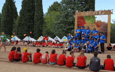 Simulación de un campo de refugiados en Lleida
