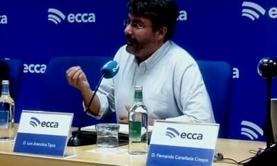 Luis Arancibia en Gran Canaria (Centro Loyola y Radio ECCA): misericordia y su dimensión político social