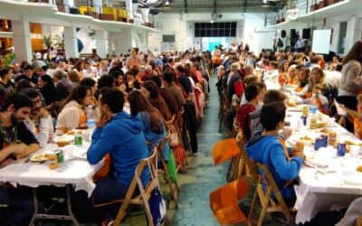 Hospitalidad: comida solidaria en Pamplona