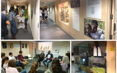 La exposición «Somos Migrantes» estuvo en el Colegio Mayor Loyola