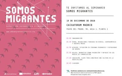 Seminario SOMOS MIGRANTES en CaixaForum Madrid