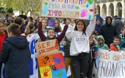 Pamplona se volcó con las personas migrantes