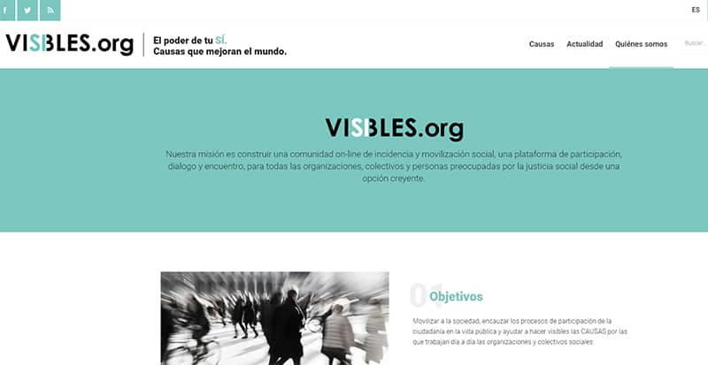 Nace la plataforma VISIBLES