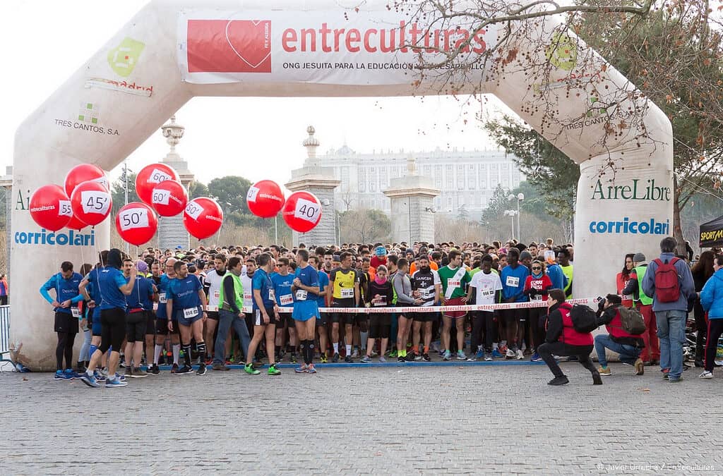 Entreculturas: 3.500 personas han corrido en Madrid contra la violencia hacia las niñas