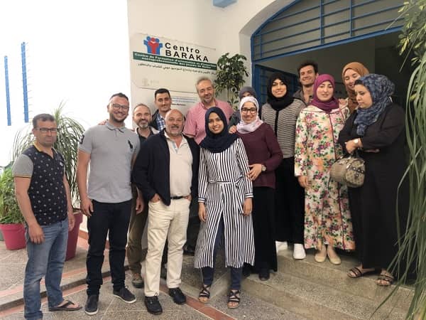 Apoyo de Educsi y Entreculturas al centro educativo Baraka