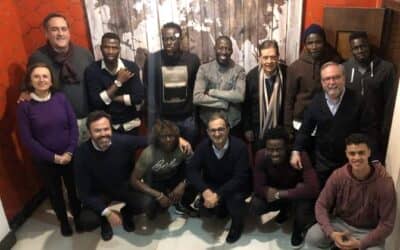 El provincial visita Casa Mambré, comunidad de hospitalidad de Sevilla