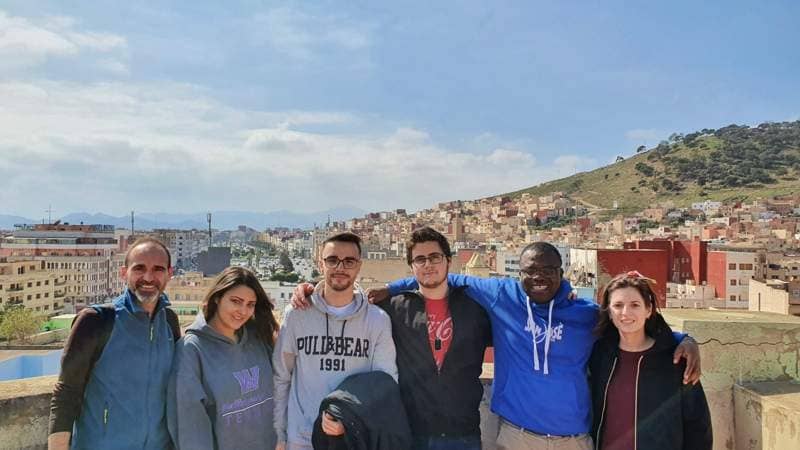 Un grupo de MAG+S del Colegio San José de Málaga visita Nador