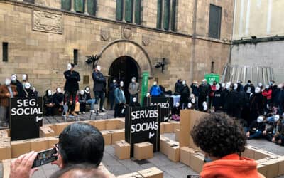 Organizaciones de Lleida denuncian el laberinto burocrático que sufren las personas sin hogar