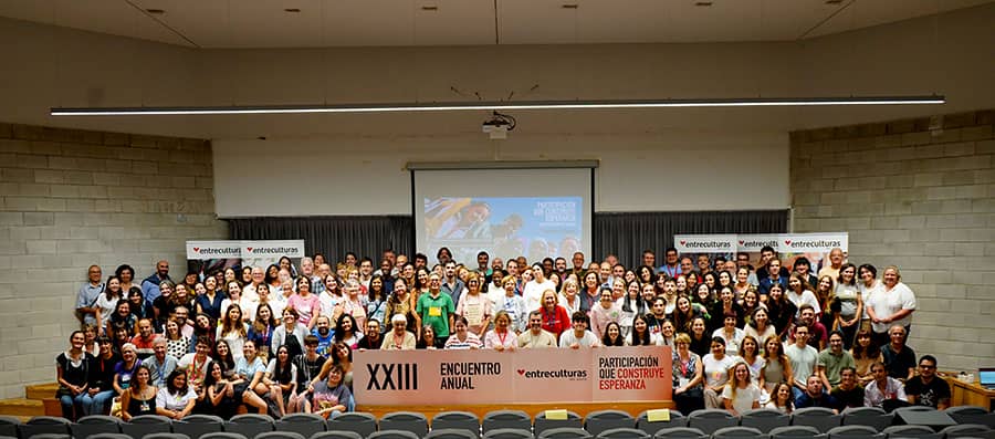 Entreculturas celebra su #23EncuentroAnual bajo el lema “Participación que construye esperanza”